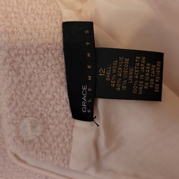 grace Elements Illusion Sachet Wool Blend Mini Skirt - Picture 10 of 13